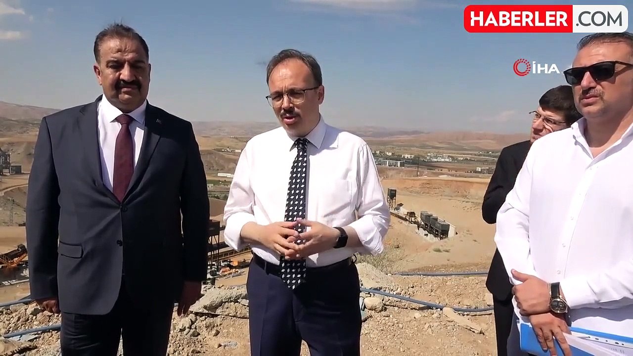 Siirt'te Yeni Asfalt Üretim Tesisi Kuruluyor