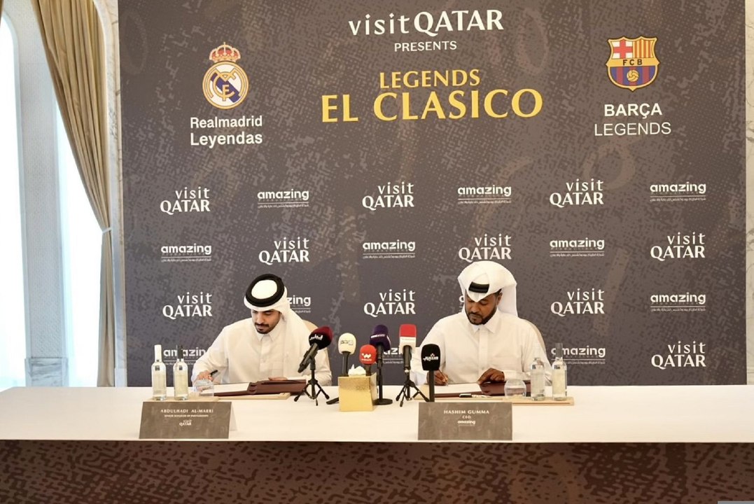 الدوحة تستضيف مباراة الأساطير بين ريال مدريد وبرشلونة
