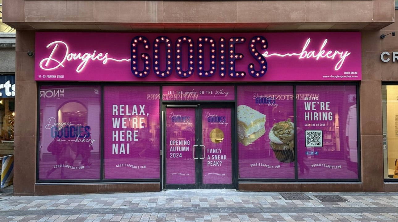 Dougies Goodies confirms official opening date for their new Belfast bakery
