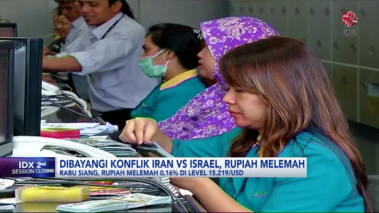 Dibayangi Konflik Iran vs Israel, Rupiah Melemah