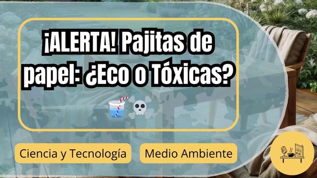 ¡Alerta! Las pajitas de papel esconden un secreto tóxico: La verdad detrás de la alternativa 'eco'