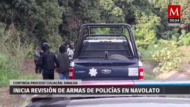 Inicia revisión de armas de policías en Navolato; comercio en Culiacán afectado por falta de seguridad
