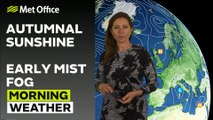 Met Office Morning Weather Forecast 03/10/24 - A fine and chilly start