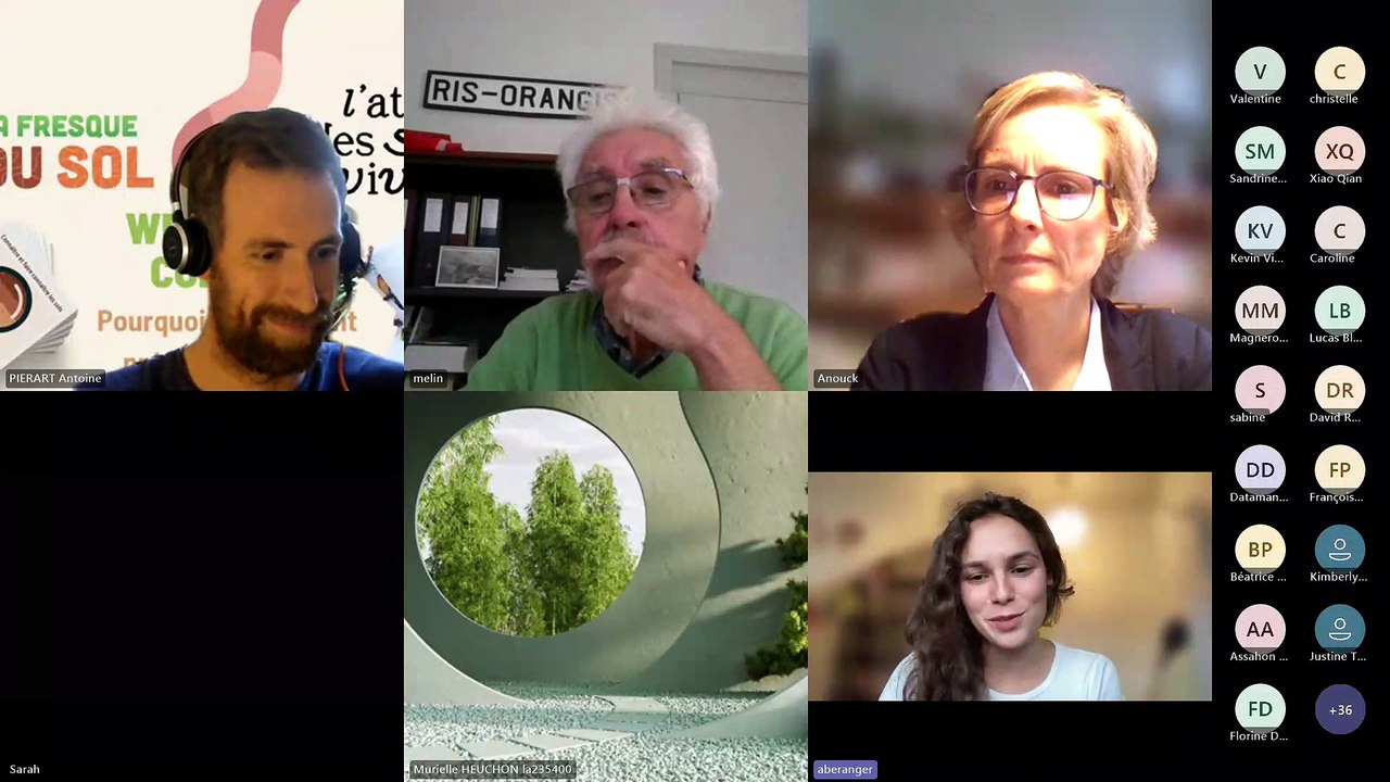 Pourquoi et comment préserver les sols ? Webinaire commun  de l’ADEME (La Fresque du Sol) et l’Atelier des Sols vivants