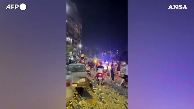 Libano, Israele lancia il primo attacco aereo al centro di Beirut