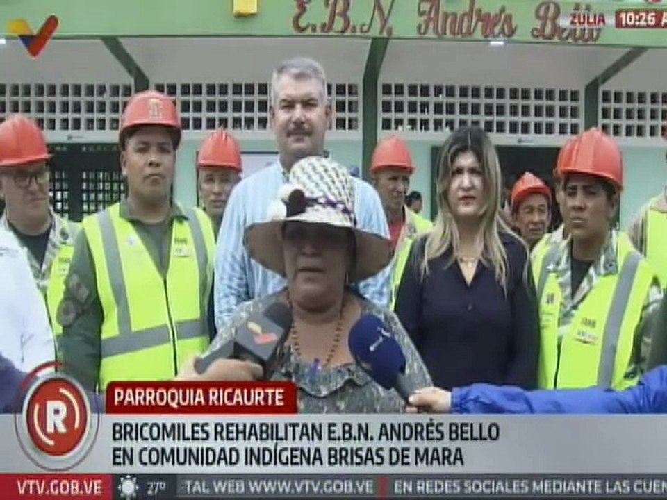 Zulia | Estudiantes de la etnia Wayúu regresan a clases en escuelas optimas gracias a las Bricomiles