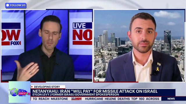 Iran-Israel attack: Eylon Levy discusses Iranian weapons