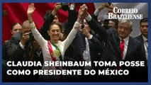 Primeira presidente mulher da história do México toma posse