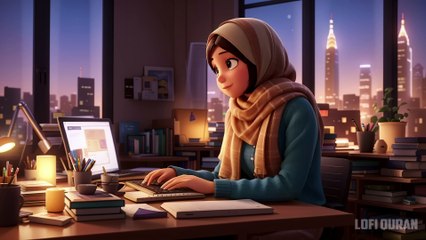 Surah Rahman - Lofi Theme Quran _ Quran For Sleep_Study Sessions - Relaxing Quran -  SOFT VOICE