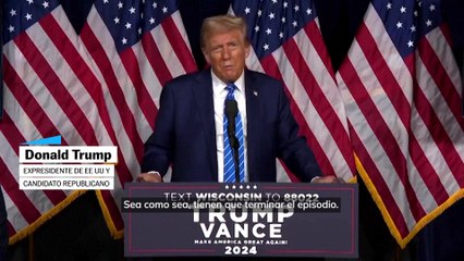 Donald Trump sobre el ataque de Irán: "Es como si fueran dos niños que se pelean en el patio de la escuela"