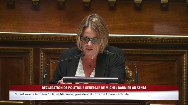 Votre programme est celui d'un ancien monde : la réponse de Cécile Cukierman à Michel Barnier