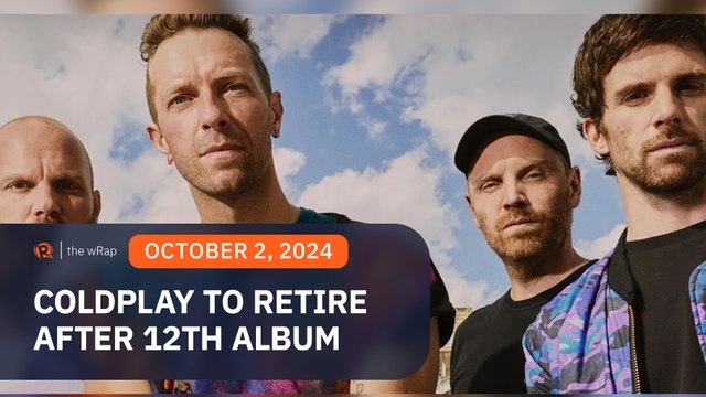 Chris Martin says Coldplay to retire after 12th studio album