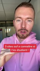 3 sites si t'es étudiants