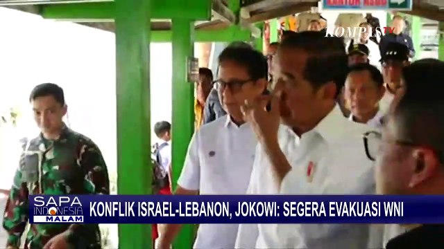 Konflik Israel-Lebanon, Jokowi: Segera Evakuasi WNI