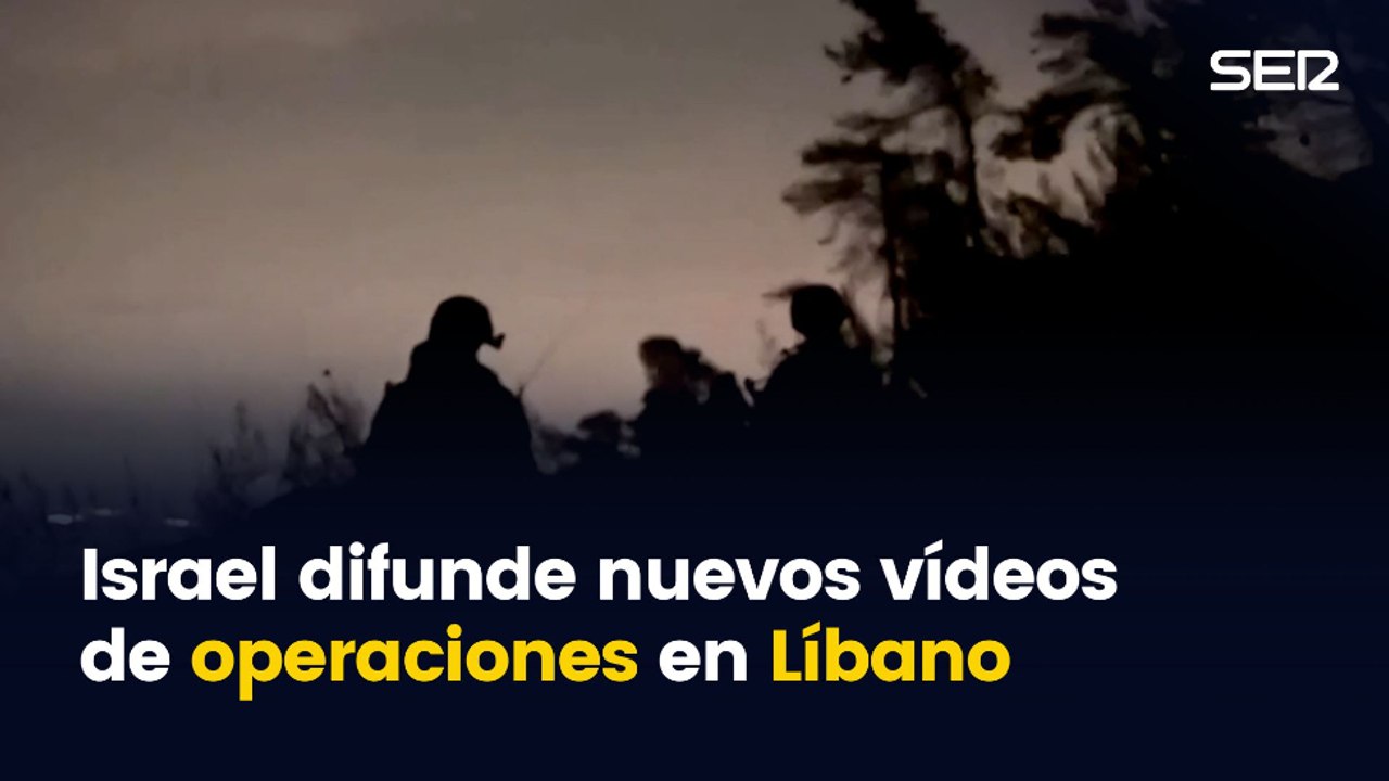 Israel difunde nuevos vídeos de operaciones en Líbano