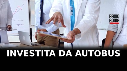 Ragazza investita da autobus, gravissima