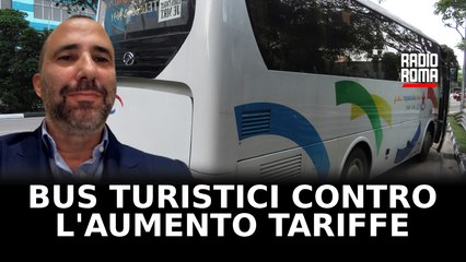 Bus turistici contro l'aumento delle tariffe