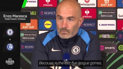Chelsea further ahead than Maresca expected