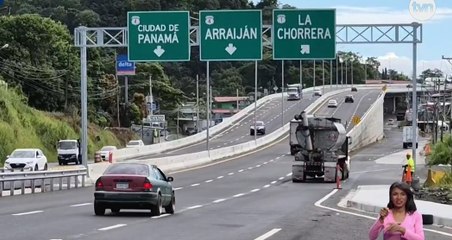 Este jueves inicia rehabilitación de carriles en viaducto de La Chorrera