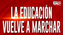 La educación vuelve a marcha: 