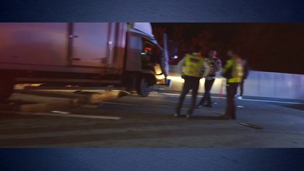 중부고속도로서 잇단 화물차 추돌사고...50대 운전자 숨져 / YTN