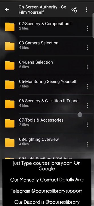 (courseslibrary.com)On-Screen Authority Course Go Film Yourself Download
