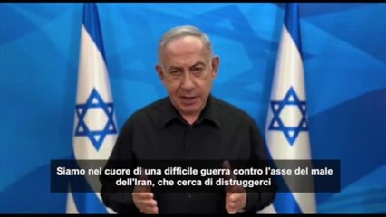 Netanyahu: siamo in guerra contro l'asse del male dell'Iran