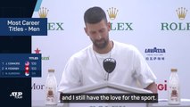 Djokovic has 'extra motivation' to win 100th title in Shanghai