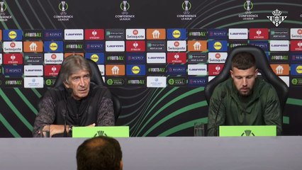Pellegrini y Aitor Ruibal anticipan el duelo Legia - Betis en la Conference League ⚽