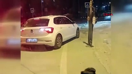 BURSA Trafiğe aldırış etmeden dakikalarca drift yaptı; o anlar kamerada