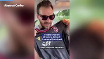 Cesare Cremonini verso Liverpool, il saluto ai bolognesi: il video