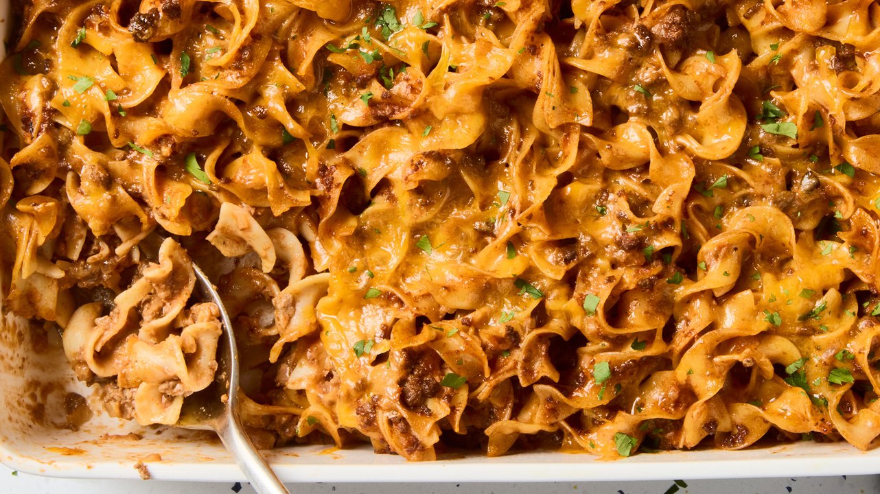 Beef Noodle Casserole Puts Our Favorite Soup In A Casserole Dish