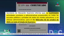 Se forma la depresión tropical “Once-E” frente de las costas de Oaxaca