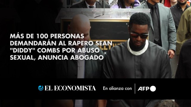 Más de 100 personas demandarán al rapero Sean Diddy Combs por abuso sexual, anuncia abogado
