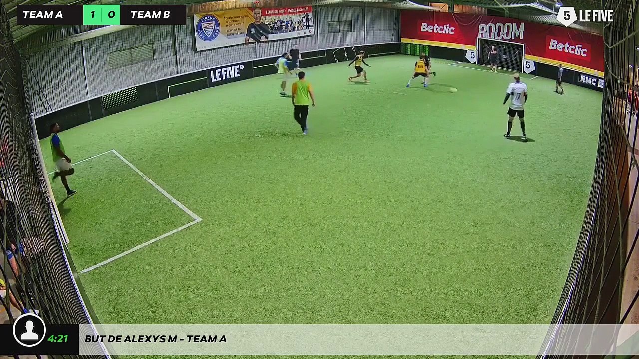 But de Alexys M - Team A