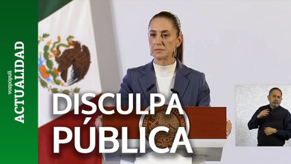 Sheinbaum insiste en una disculpa pública de España porque "engrandece a los pueblos"