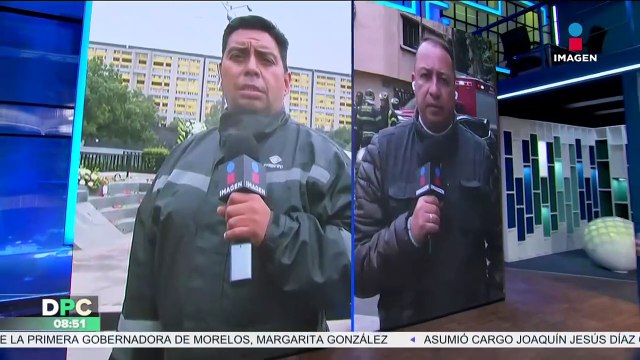Así se encuentra en estos momentos la Plaza de las Tres Culturas