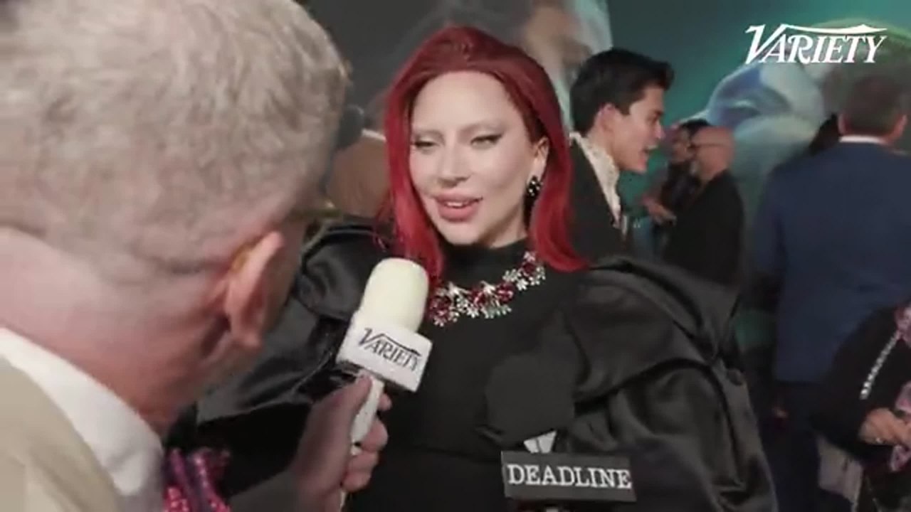 Lady Gaga Full Interview at the 'Joker: Folie á Deux' Premiere