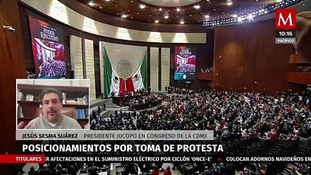 Jesús Sesma celebra toma de posesión de Claudia Sheinbaum