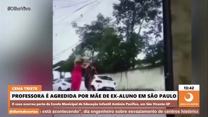 Professora é agredida por mãe de ex-aluno em São Paulo