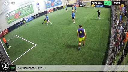 Faute de Salim M - DIOR 1