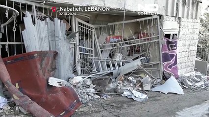 Zerstörung im Süden Libanons: Israel setzt Luftangriffe fort