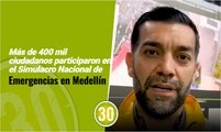 Más de 400 mil ciudadanos participaron en el Simulacro Nacional de Emergencias en Medellín