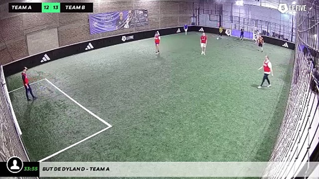 But de Dylan D - Team A