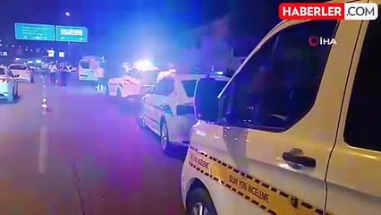 Savrularak ters dönen otomobilin sürücüsü hayatını kaybetti