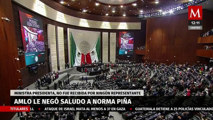 En pleno conflicto por la reforma judicial, Norma Piña asistió a cambio de gobierno