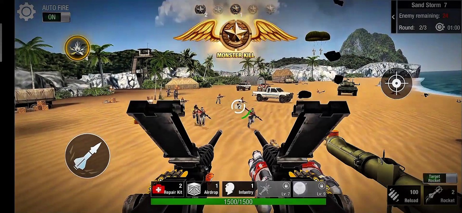 World War Game Play || Sand Storm 7 || Level 7 || Gaming Yard 0.1 #Gameplay #trending #viral #games #warzone