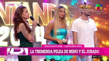  ESTALLÓ LA POLÉMICA entre Nenu López y el jurado del CANTANDO 2024