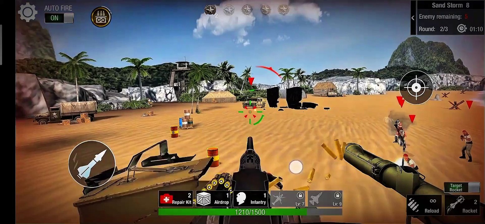 World War Game Play || Sand Storm 8 || Level 8 || Gaming Yard 0.1 #Gameplay #trending #viral #games #warzone