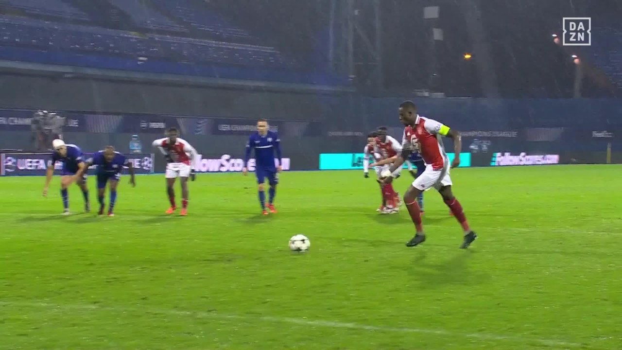 Zagreb - Monaco: Elfmeter in der 89. Minute